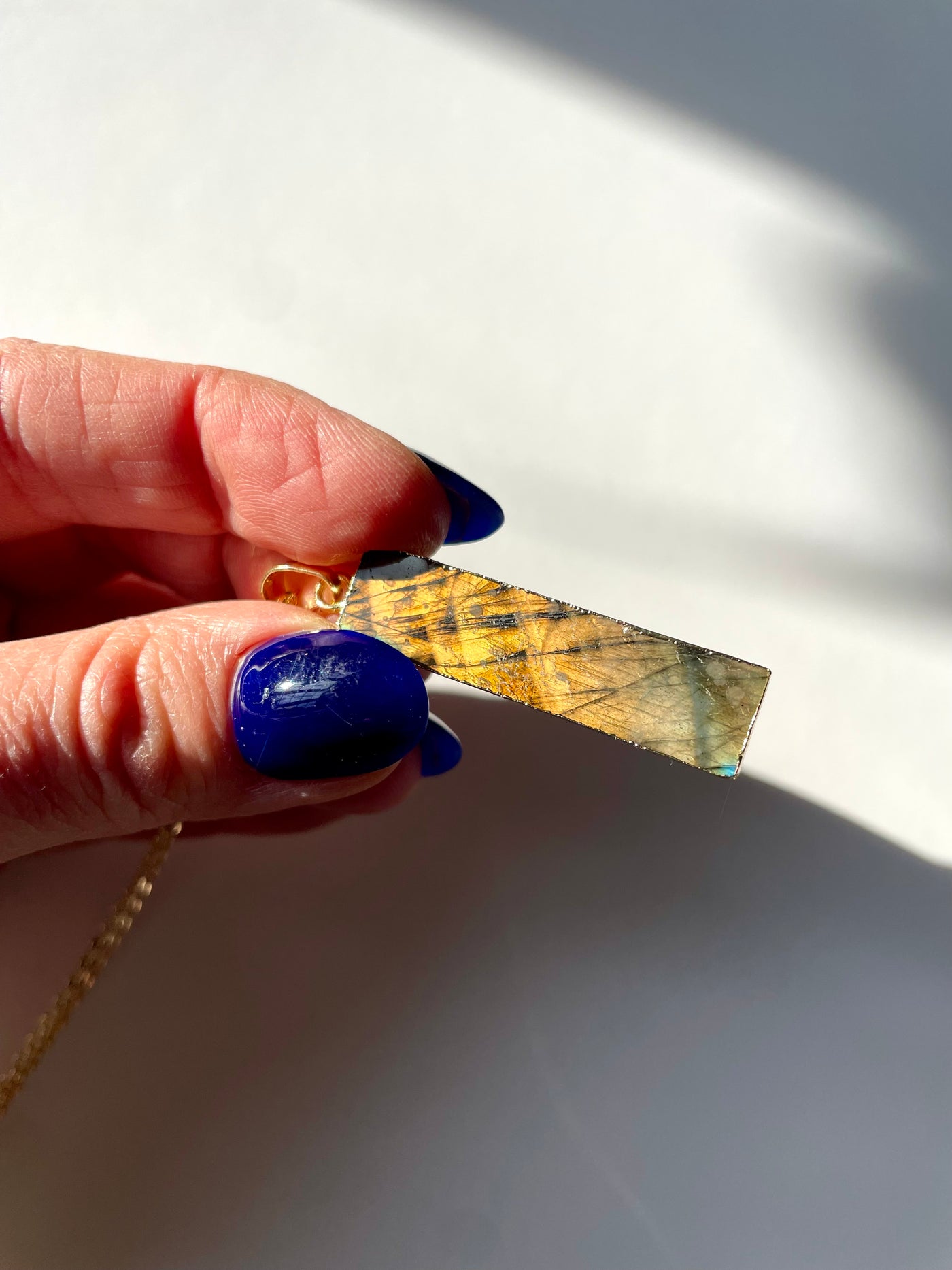 Labradorite Statement Necklace