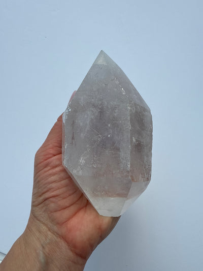 Double Terminated Clear Quartz Lemurian Piece 4