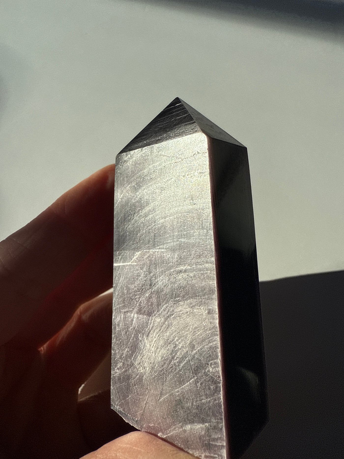 Rare Lepidolite Obelisk 23