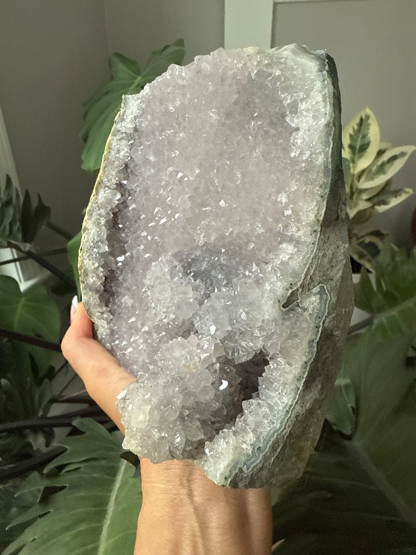 Amethyst Druzy Raw Piece 17