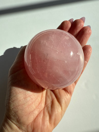 Madagascar Rose Quartz Sphere 10