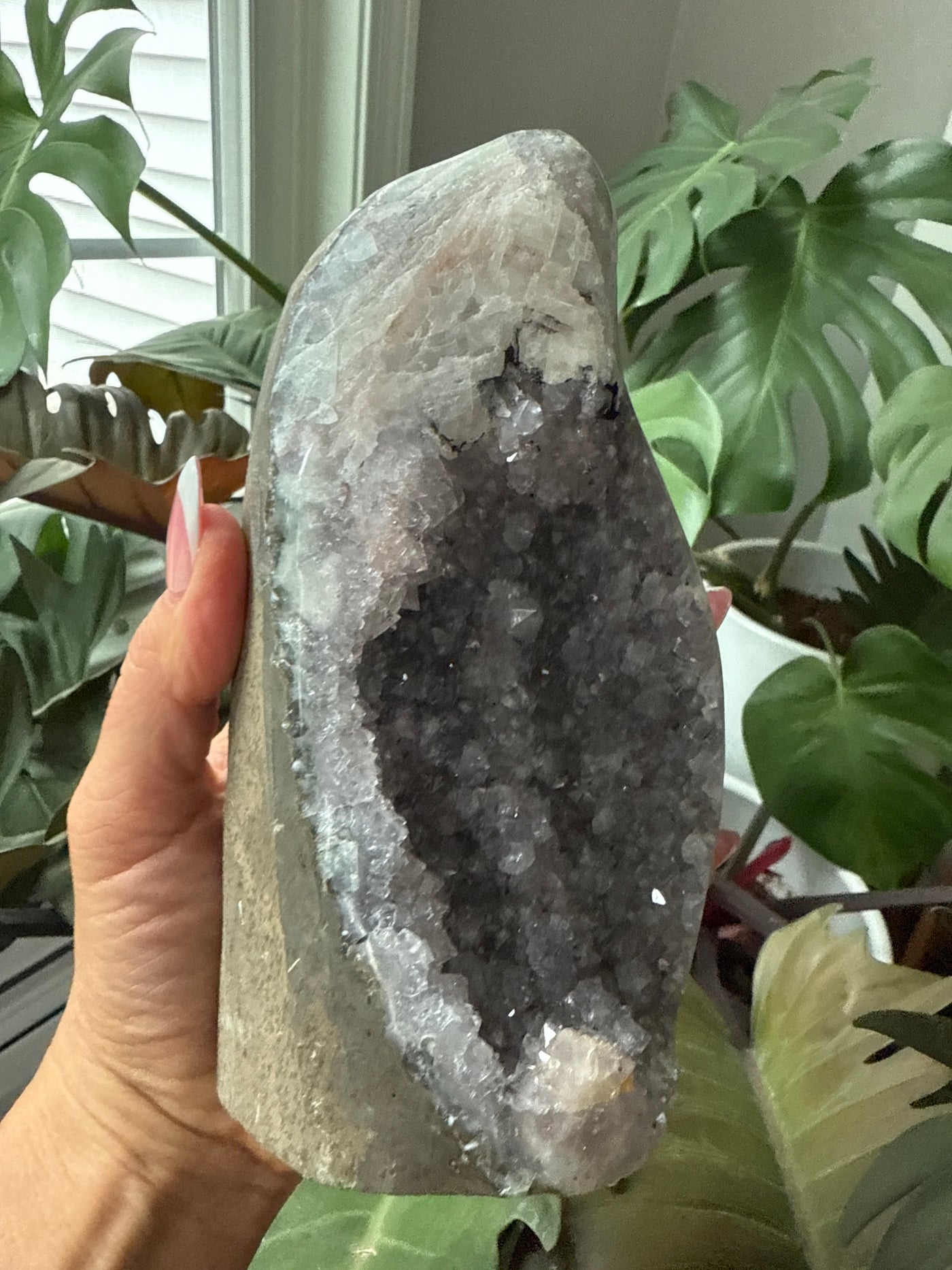 Amethyst Druzy Raw Piece 19