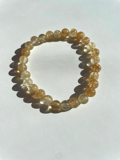 Golden Helios Quartz Bracelet