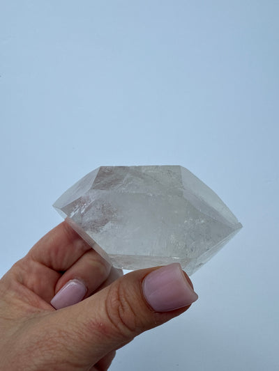 Double Terminated Clear Quartz Lemurian Piece 7