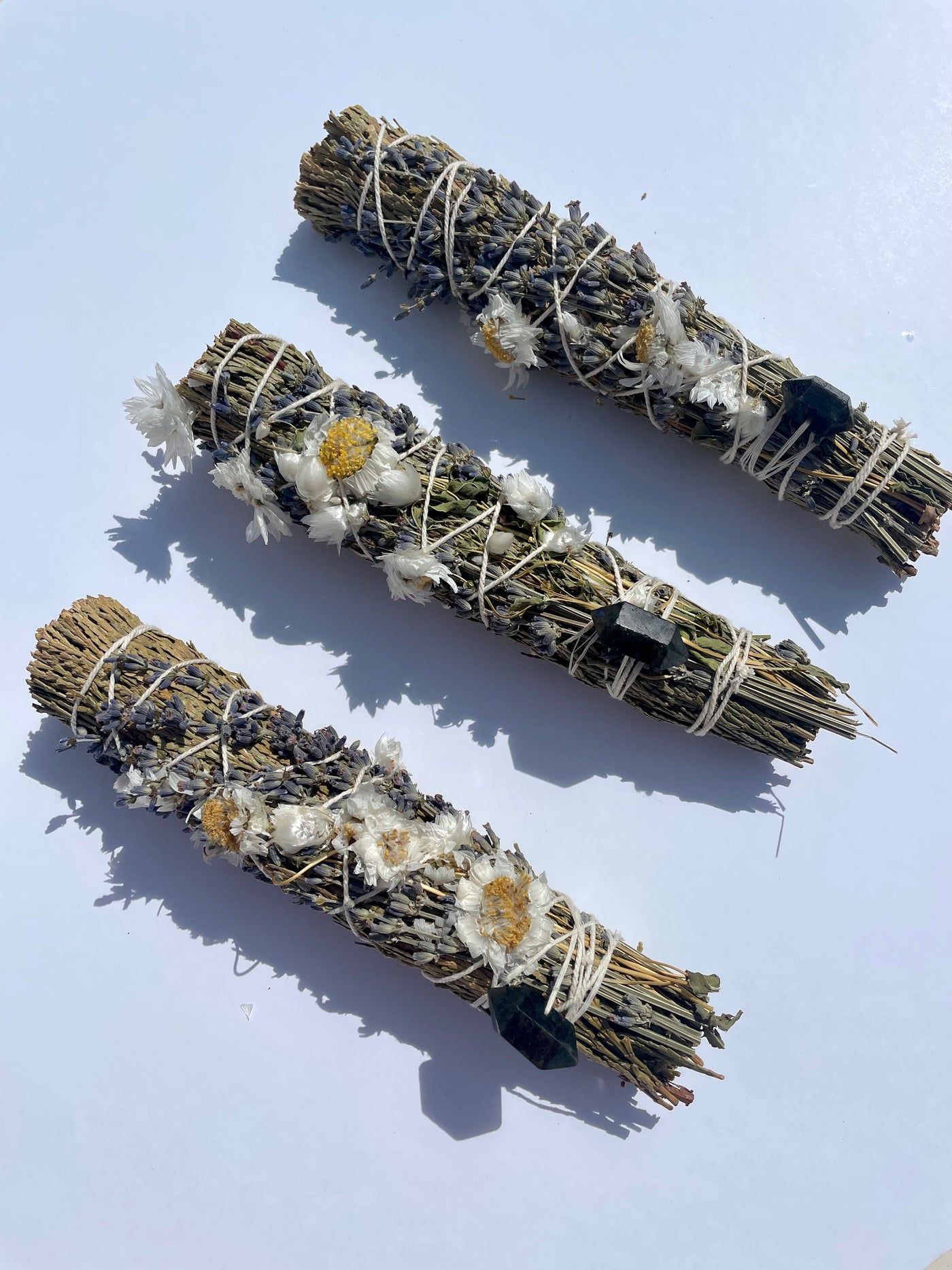 Rosemary Clearing Bundle with Labradorite Pendant