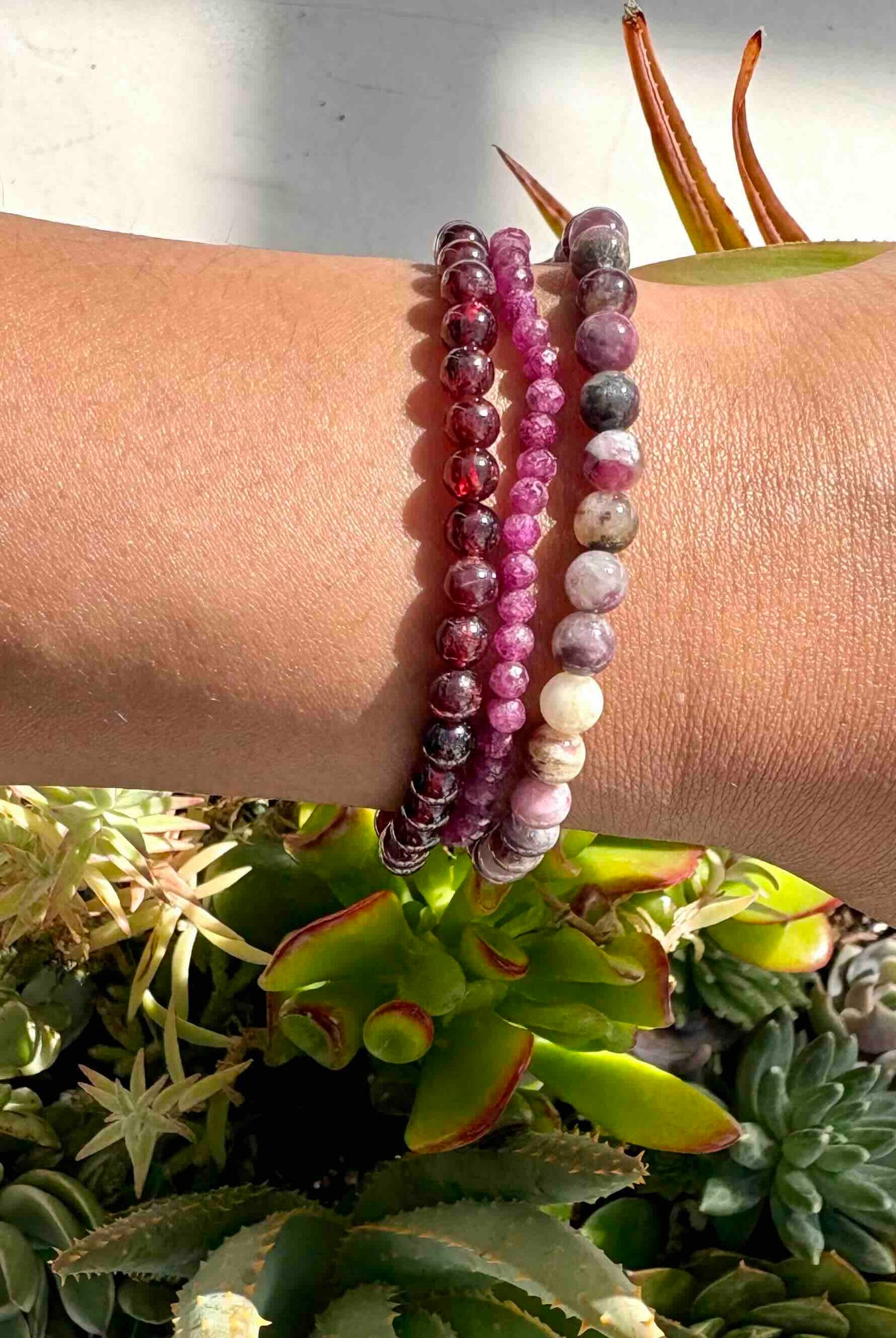September 30th Crystal Prescription: Garnet, Ruby, Eudialyte
