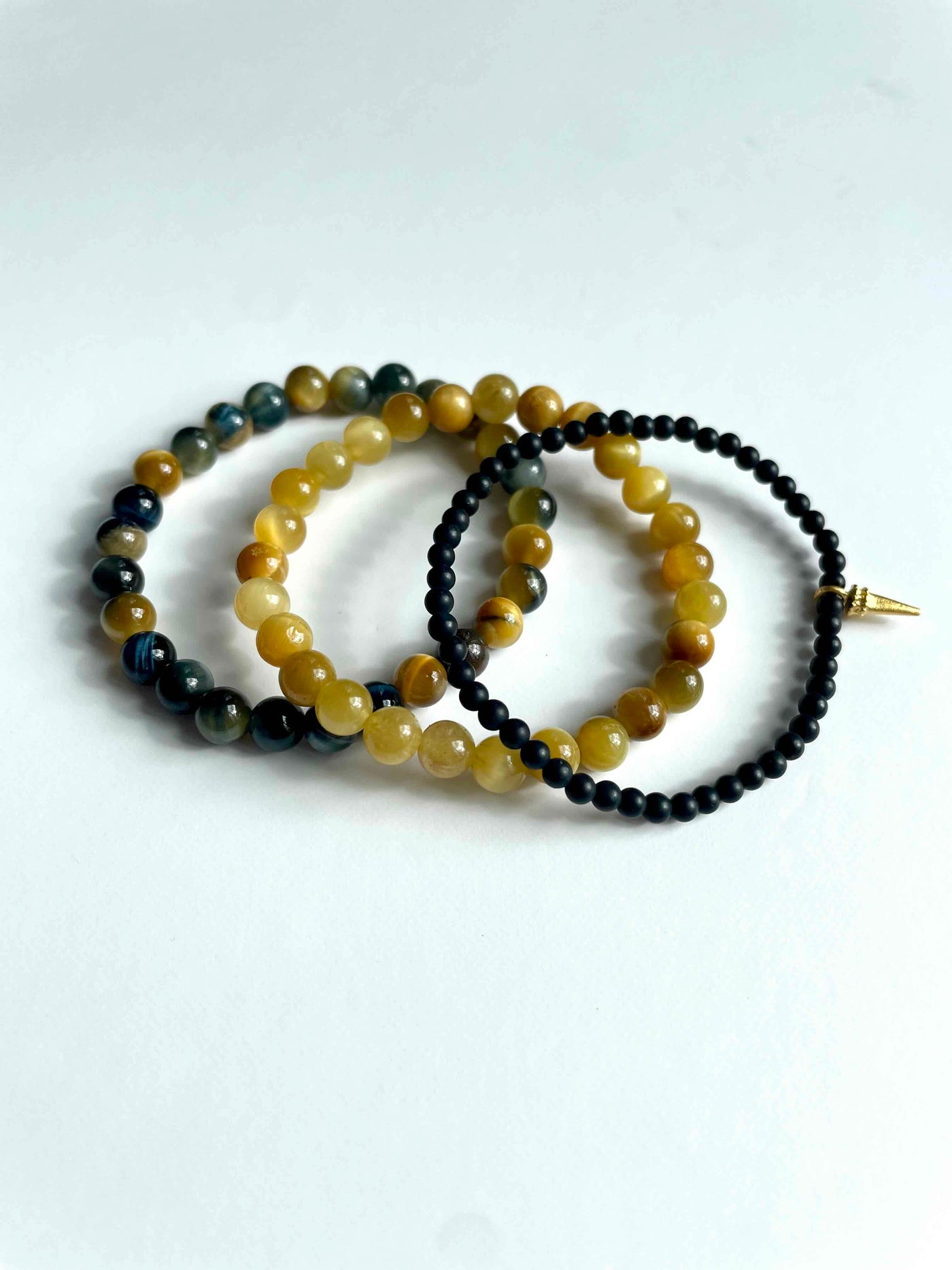 April 15th Crystal Prescription: Tiger's Eye, Golden Tiger's Eye & Black Onyx