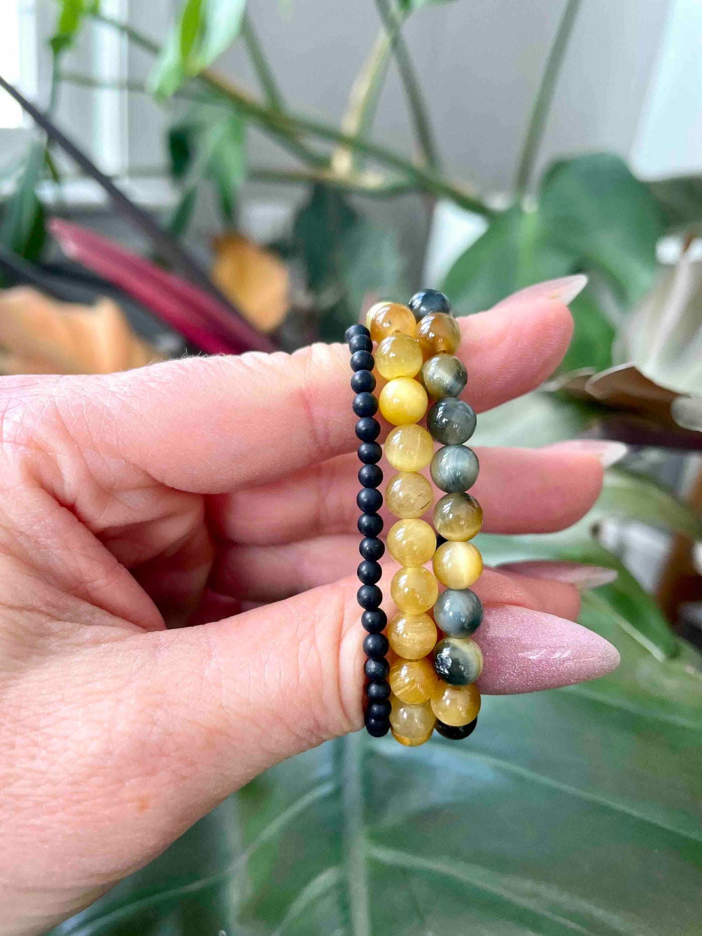 April 15th Crystal Prescription: Tiger's Eye, Golden Tiger's Eye & Black Onyx