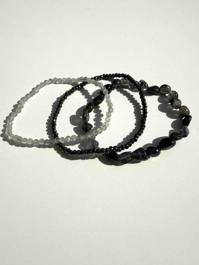 August 26th Crystal Prescription: Labradorite, Iolite, Hematite