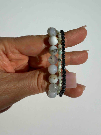 December 2nd Crystal Prescription: Opal, Hematite, and Hemimorphite