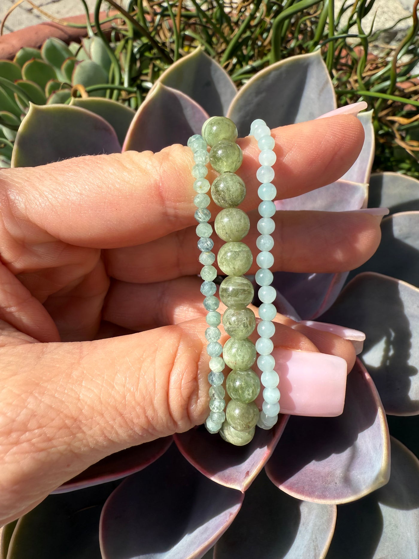 November 4th Crystal Prescription: Amazonite, Green Apatite, and Kyanite