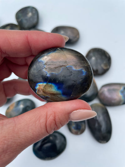 Labradorite Palm Stone