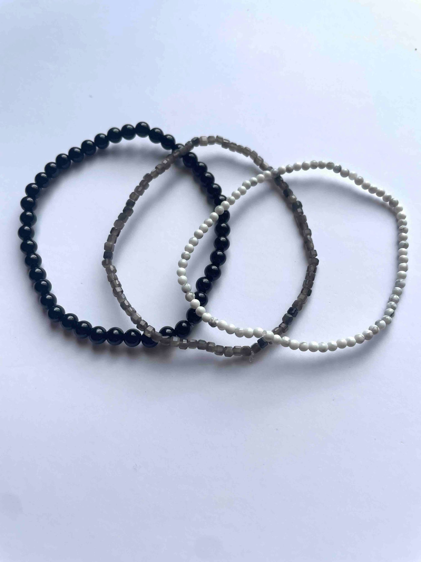 July 29th Crystal Prescription: Howlite, Obsidian, and Onyx