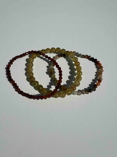 October 28th Crystal Prescription: Yellow Apatite, Hessonite Garnet, and Mozambique Carnelian