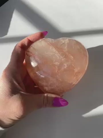 Red Healer Quartz Heart 2