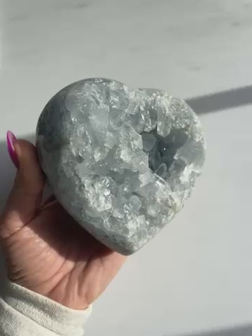 Celestite Heart 5