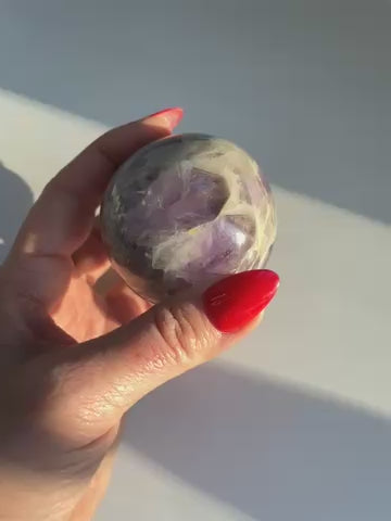 Dog Tooth Amethyst Sphere 14