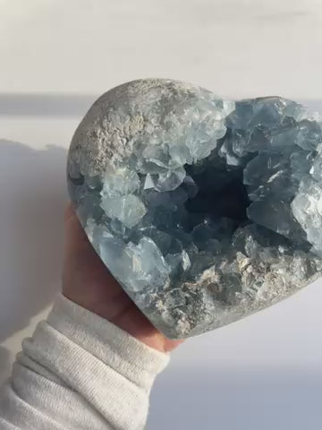 Celestite Heart 6