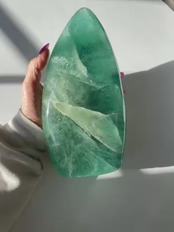 Green Fluorite Freeform 1