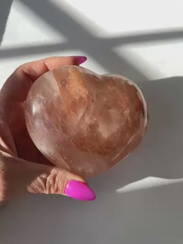 Red Healer Quartz Heart 1