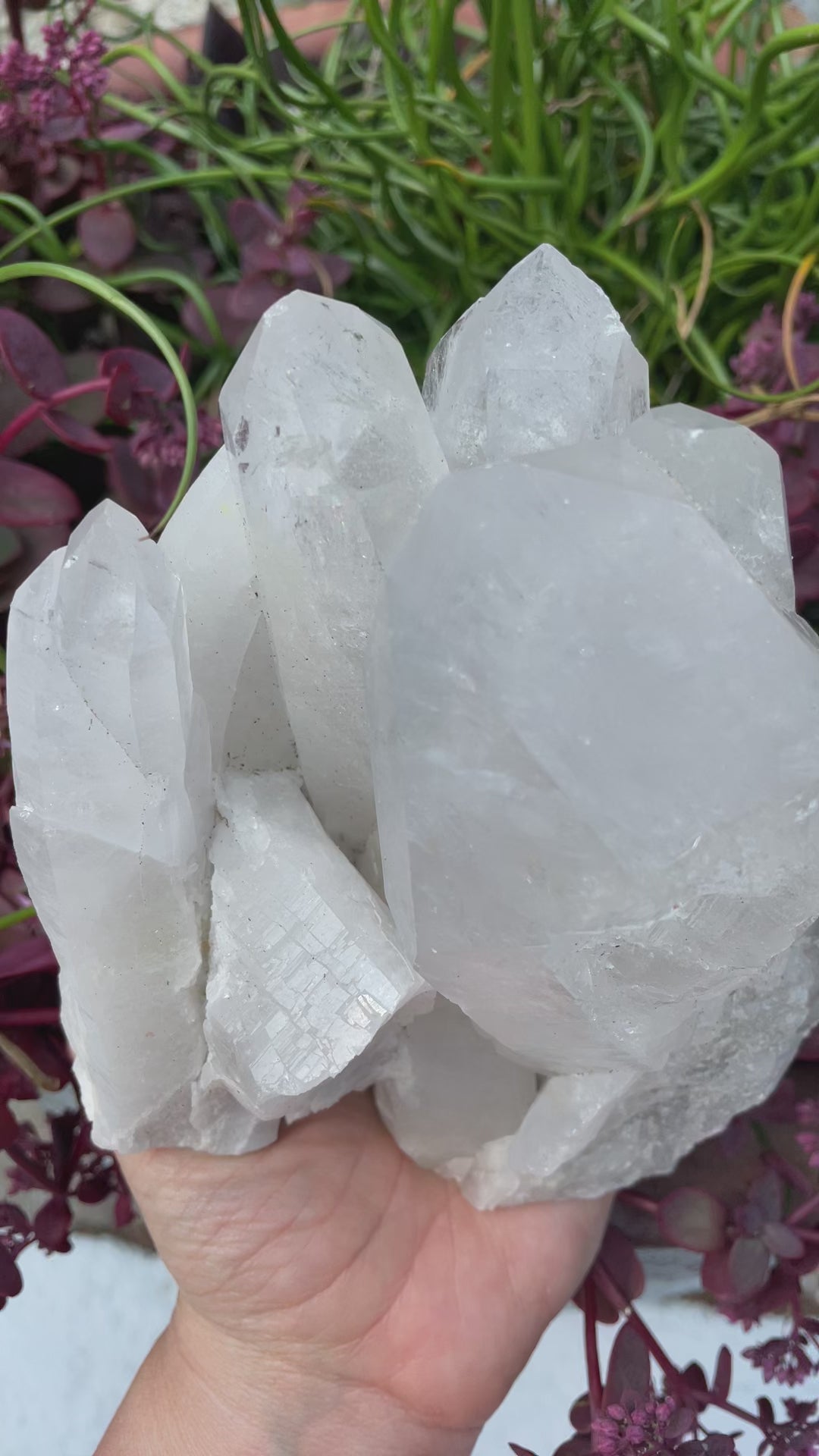 Clear Quartz Cluster 14