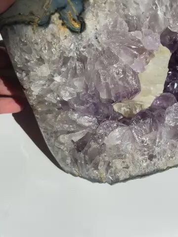 18.4lbs Inclusion Amethyst Statement Piece 2