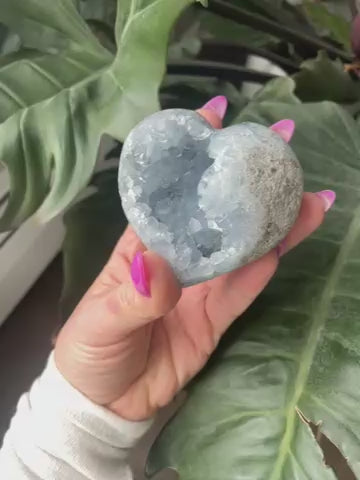 Celestite Heart 1