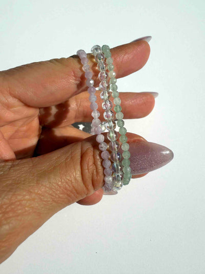 September 9th Crystal Prescription: Kunzite, Aventurine, and Angel Aura Quartz