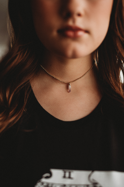 Amethyst Point Necklace