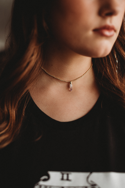 Amethyst Point Necklace