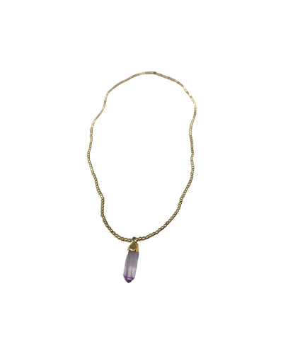 Amethyst Point Necklace