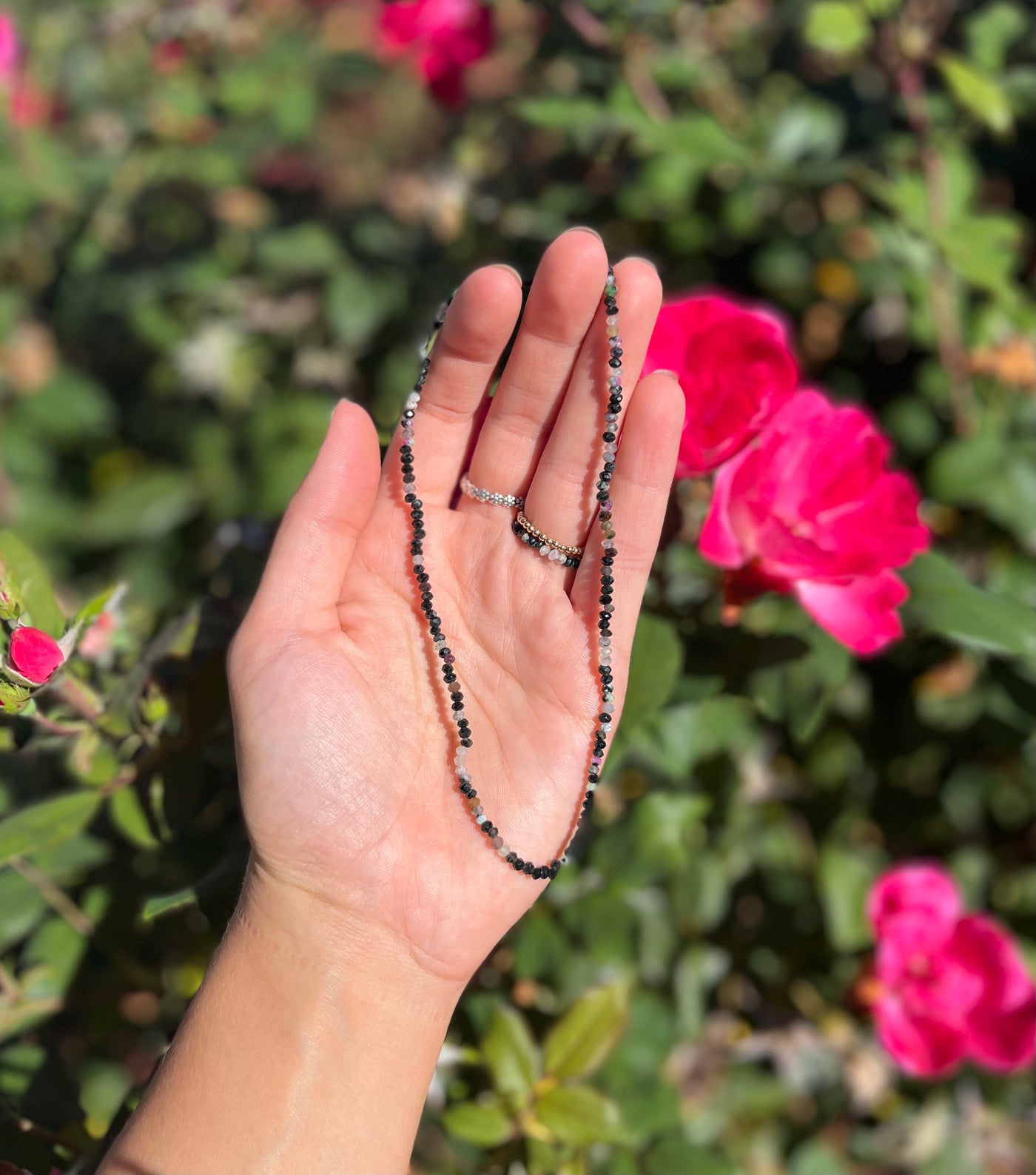 Ruby Zoisite Choker
