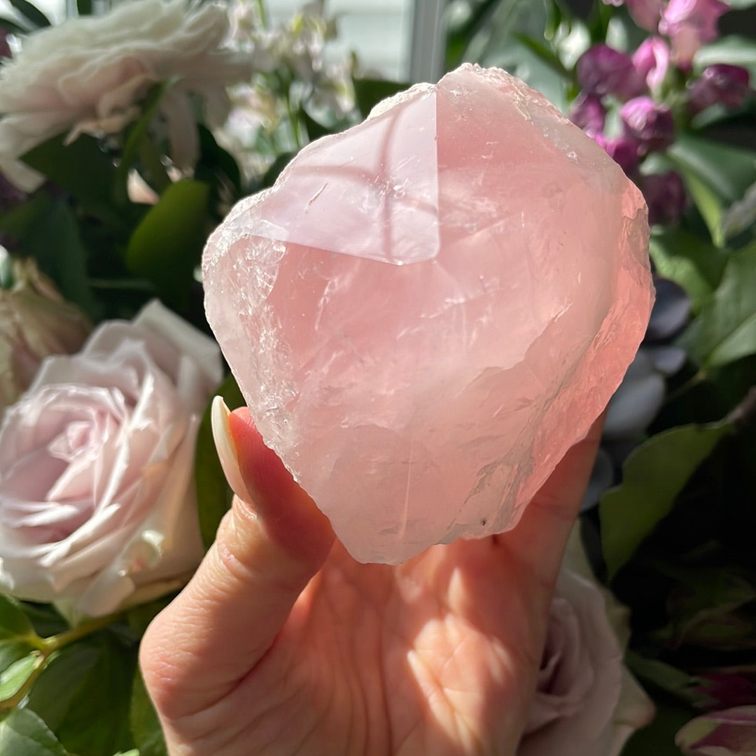 Intuitively Selected Rose Quartz Point